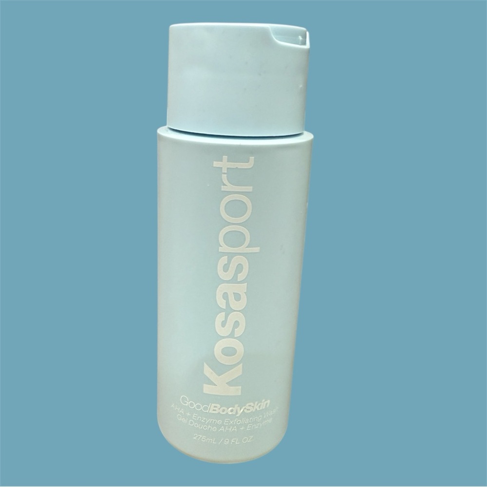 NEW Kosas Sport Kosasport Good Body Skin Wash AHA & Enzyme Beachy Clean 9 oz